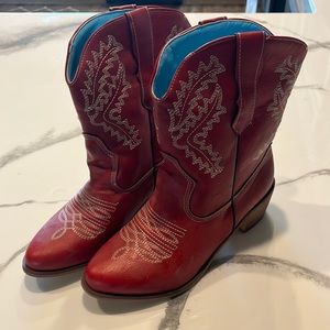 Women Red Boots
